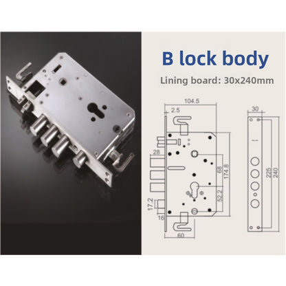 Smart Fingerprint Door Lock with Bluetooth Wi-Fi Access