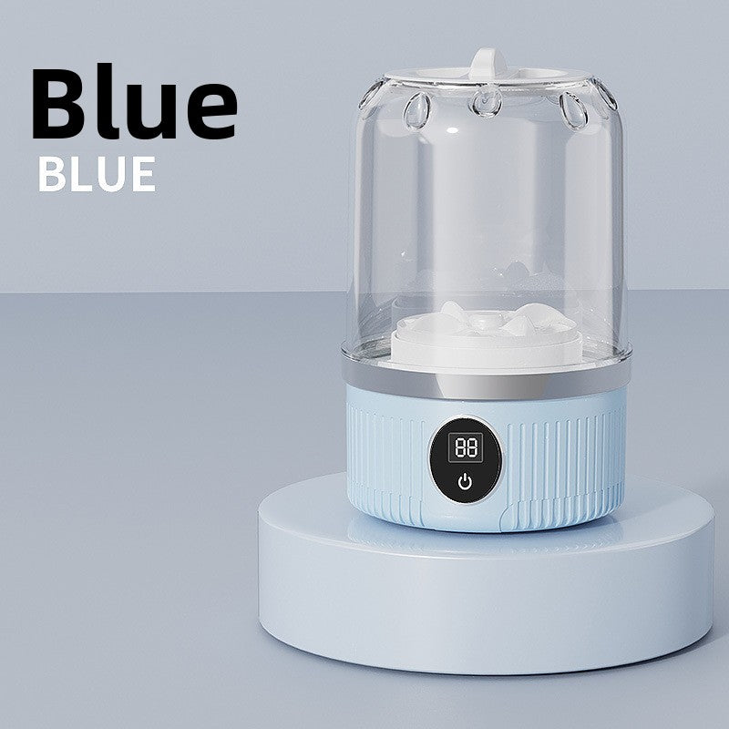 Portable Mini Folding Washing Machine with Blue Light Sterilization