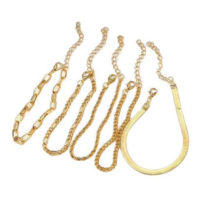 Multi-layer Chain 5 Bracelets