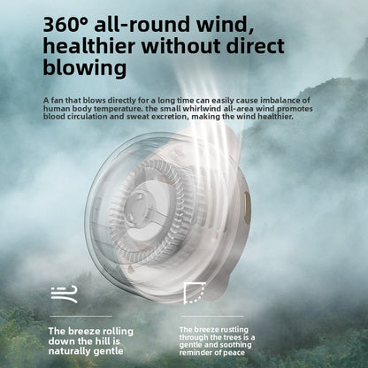 Portable USB Rechargeable Bladeless Fan