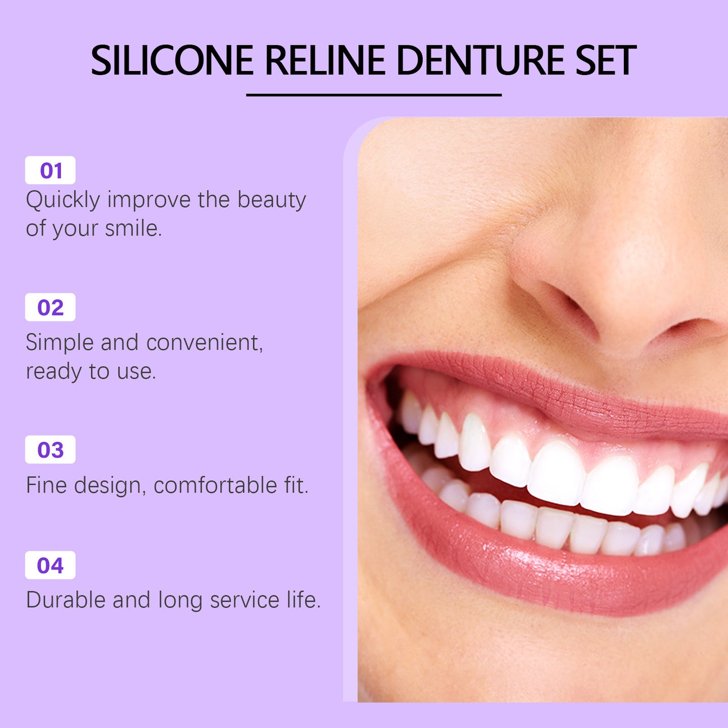 Dental Modification Braces with Adhesive Kit