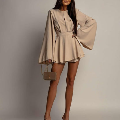 Waist-cinched dress