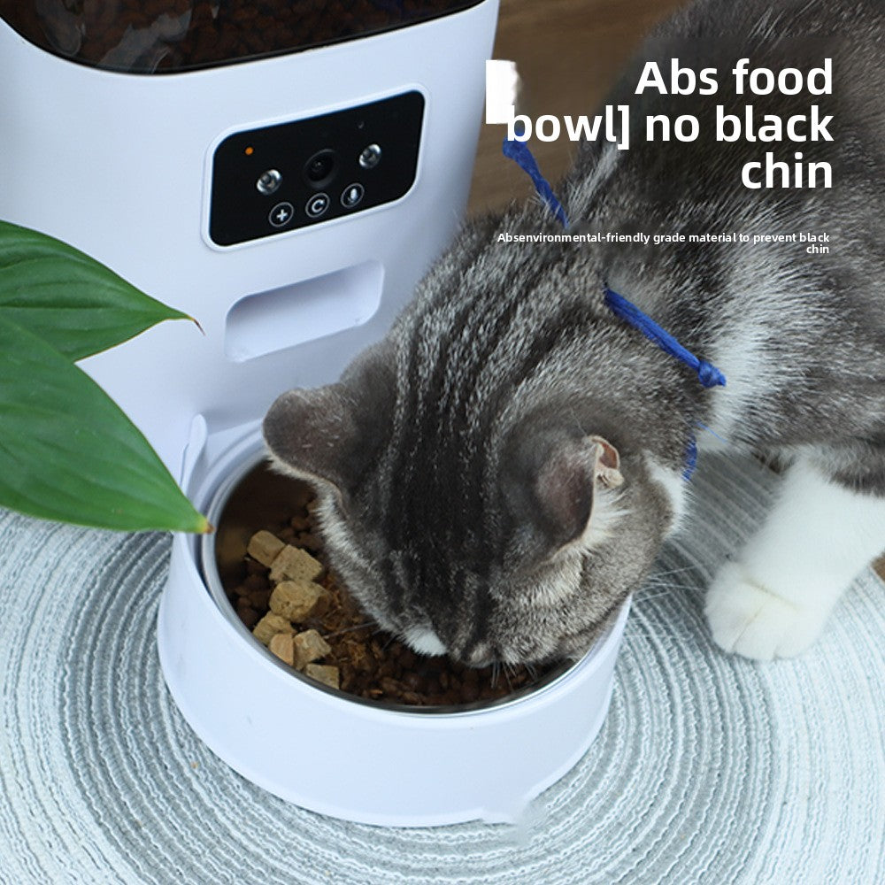 Automatic Pet Feeder with Camera WiFi Food Dispenser