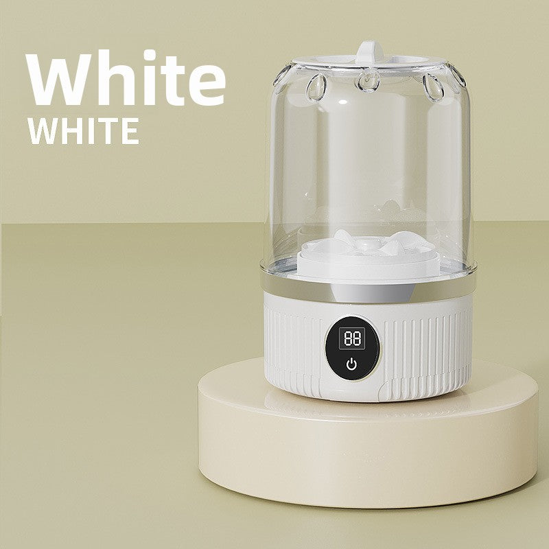 Portable Mini Folding Washing Machine with Blue Light Sterilization