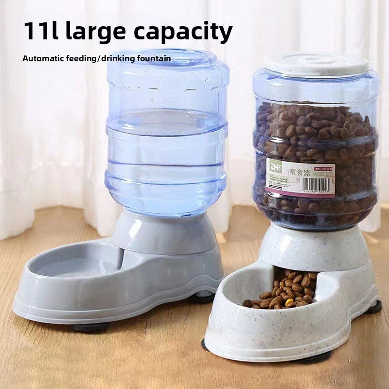 Automatic Pet Feeder and Water Dispenser