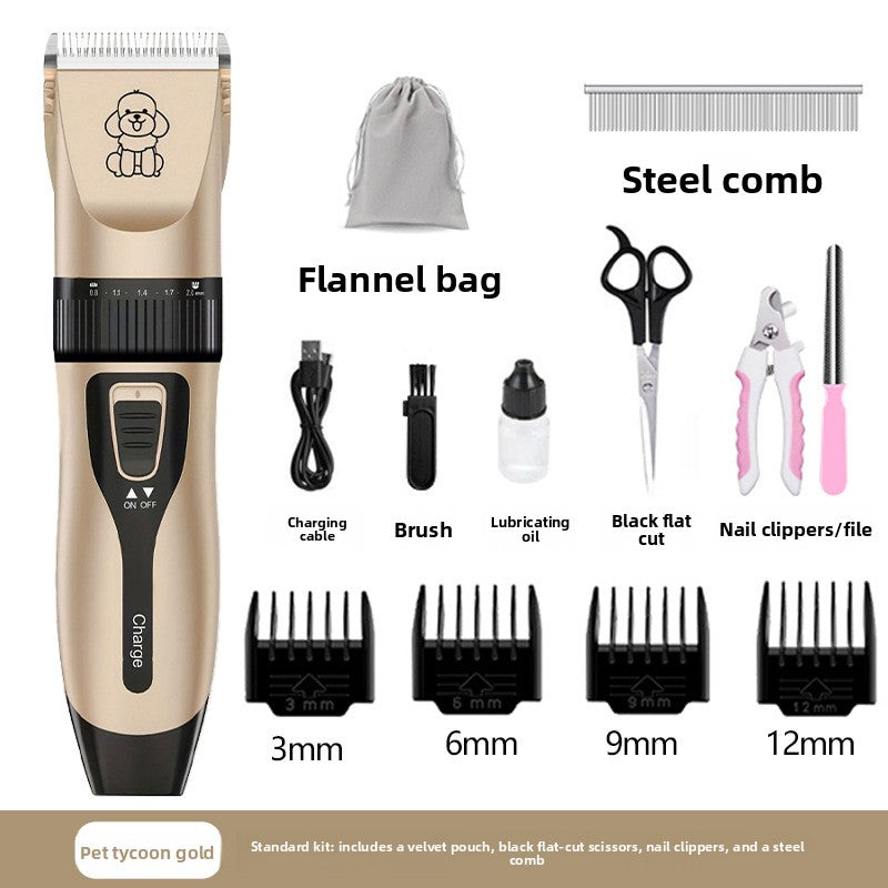 Professional Ceramic Blade Pet Grooming Clipper