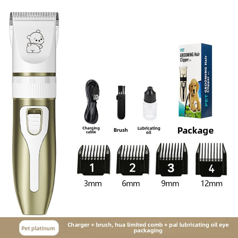 Professional Ceramic Blade Pet Grooming Clipper