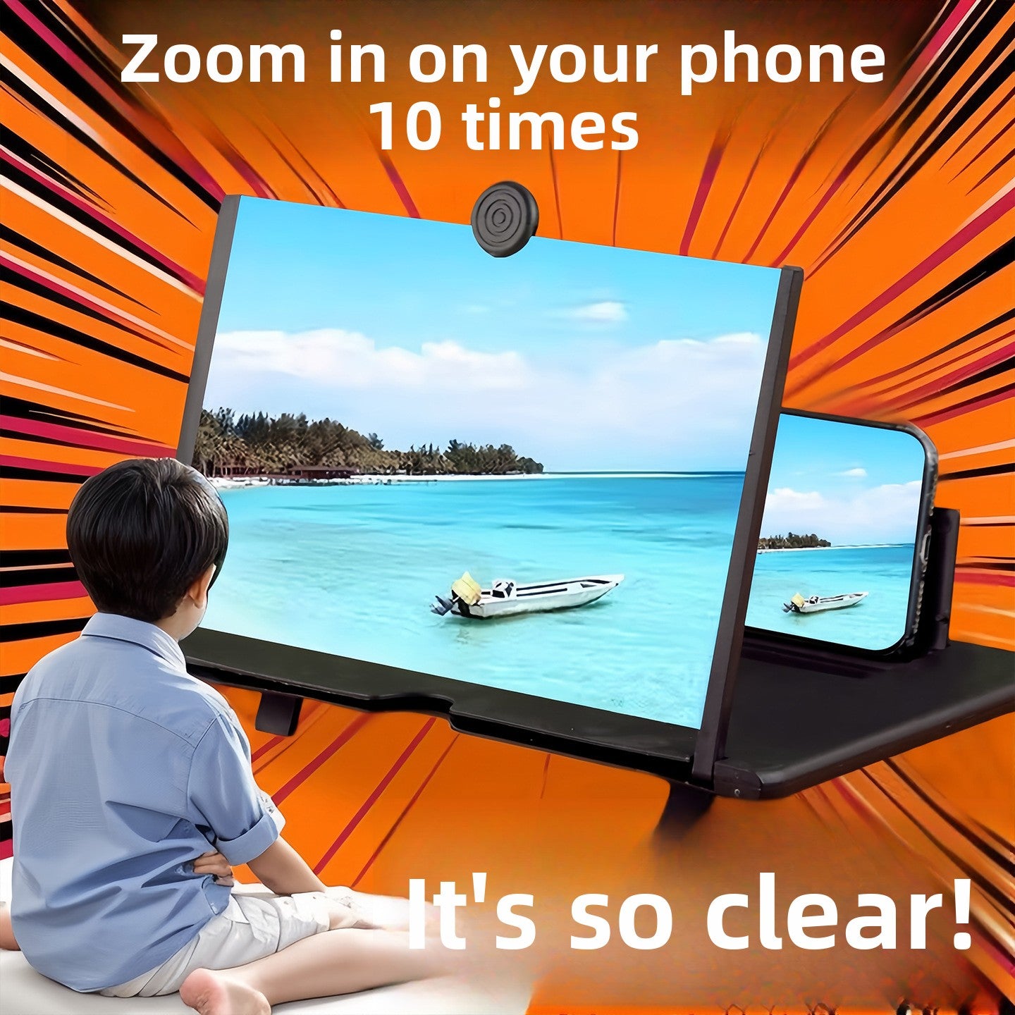 Screen magnifier stand