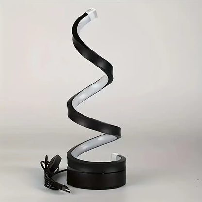 Adjustable Spiral USB Desk Lamp