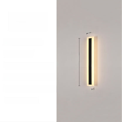Modern Waterproof LED Strip Wall Light