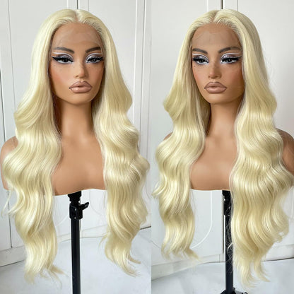 Long Curly Loose Deep Wave Transparent Lace Front Wig
