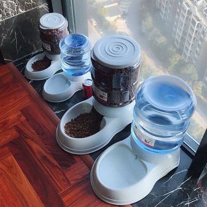 Automatic Pet Feeder and Water Dispenser