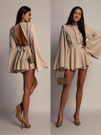 Waist-cinched dress