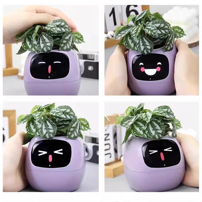 Smart Plant Pot Robot Electronic Pet