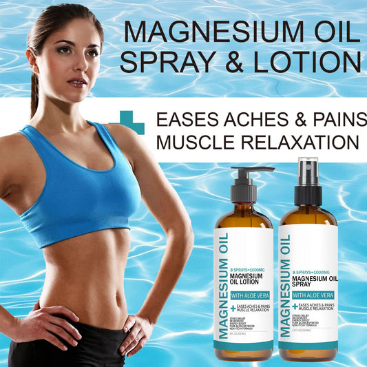 Magnesium Oil Spray for Muscle Recovery