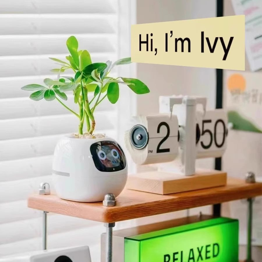 Smart Plant Pot Robot Electronic Pet