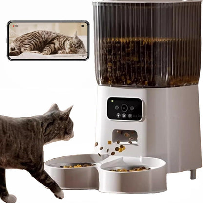 Automatic Pet Feeder with Camera WiFi Food Dispenser