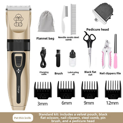 Professional Ceramic Blade Pet Grooming Clipper
