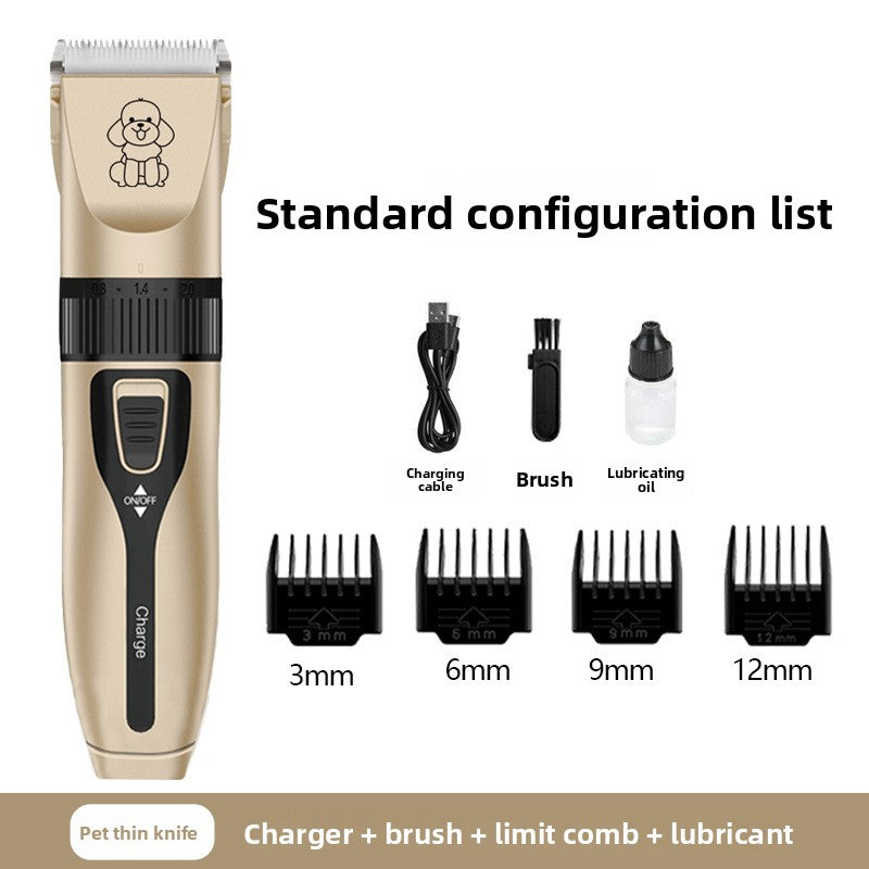 Professional Ceramic Blade Pet Grooming Clipper