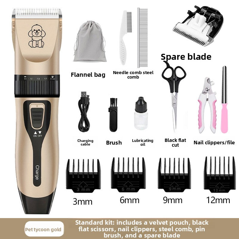 Professional Ceramic Blade Pet Grooming Clipper