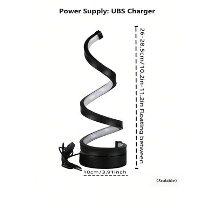 Adjustable Spiral USB Desk Lamp