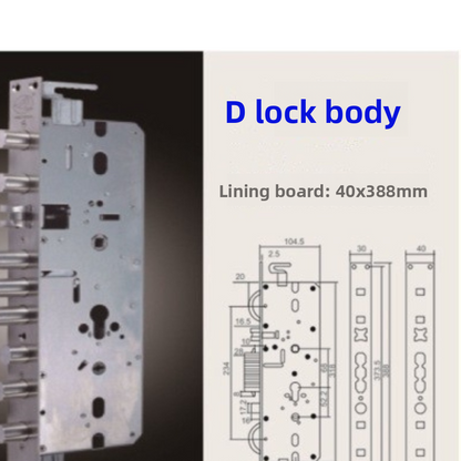 Smart Fingerprint Door Lock with Bluetooth Wi-Fi Access