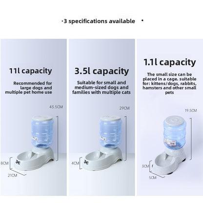 Automatic Pet Feeder and Water Dispenser