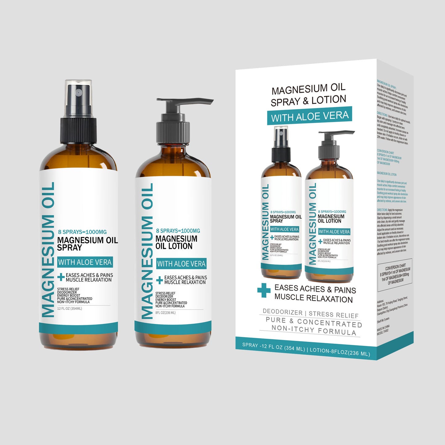 Magnesium Oil Spray for Muscle Recovery