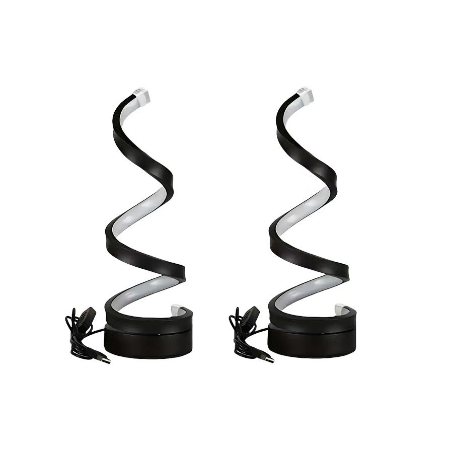 Adjustable Spiral USB Desk Lamp