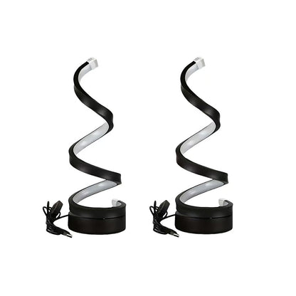 Adjustable Spiral USB Desk Lamp