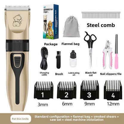 Professional Ceramic Blade Pet Grooming Clipper