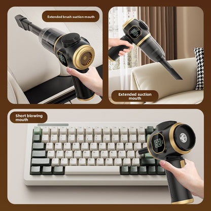 Wireless Handheld Car Vacuum Cleaner with Blowing and Suction Function