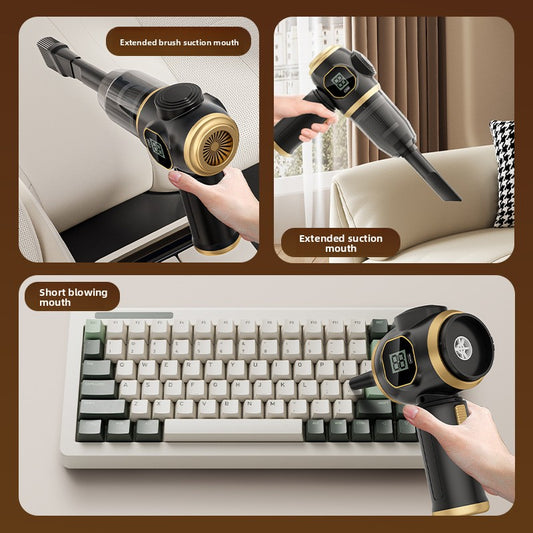 Wireless Handheld Car Vacuum Cleaner with Blowing and Suction Function