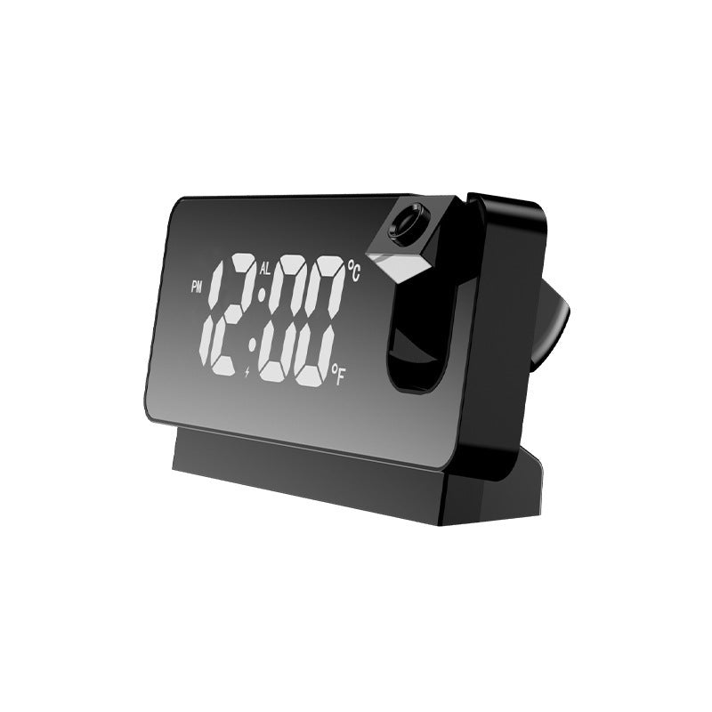 Adjustable Brightness LED Projection Alarm Clock