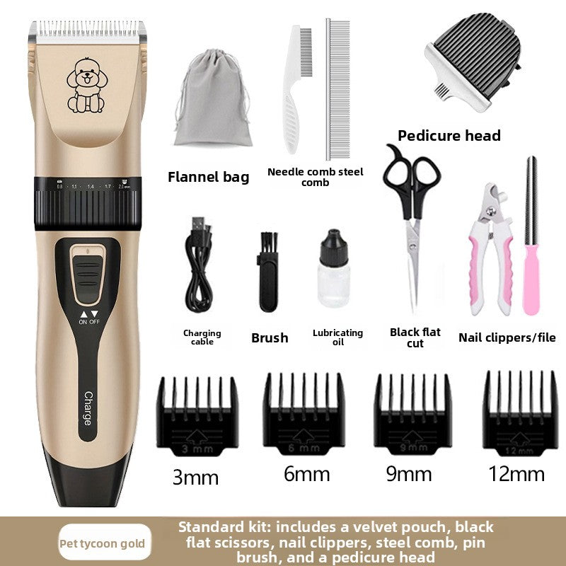Professional Ceramic Blade Pet Grooming Clipper