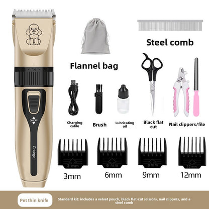 Professional Ceramic Blade Pet Grooming Clipper