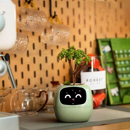 Smart Plant Pot Robot Electronic Pet