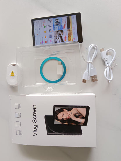 Selfie Split-Screen Device