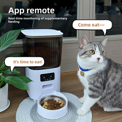 Automatic Pet Feeder with Camera WiFi Food Dispenser